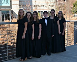 Pictured from left: Mackie Edwards, Rileigh Daniel, Kendall Jones, Logan Lee, Lindsay Foster and Christina Ray.